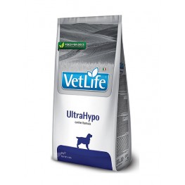 Фармина Vet Life Dog UltraHypo 2кг диета д/соб. при аллергиях и атопияхФармина Vet Life Dog UltraHypo 2кг диета д/соб. при аллергиях и атопиях